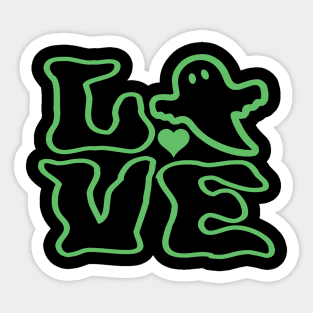 Love Ghost Hunting Sticker